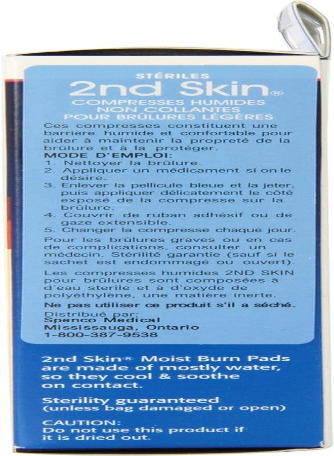 سبينكو ضمادات ترطيب الحروق من سكند سكين، مقاس 3 × 4 بوصات - Image 3